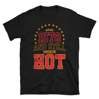 Born in 1978 unisex t-shirt