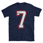 Number Seven 7 Unisex T-Shirt-2