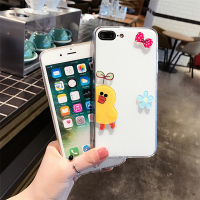 Personality cartoon case cover for iphone x 8 7 6s plus ips106