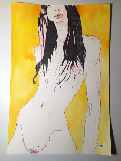 Ariane in Yellow