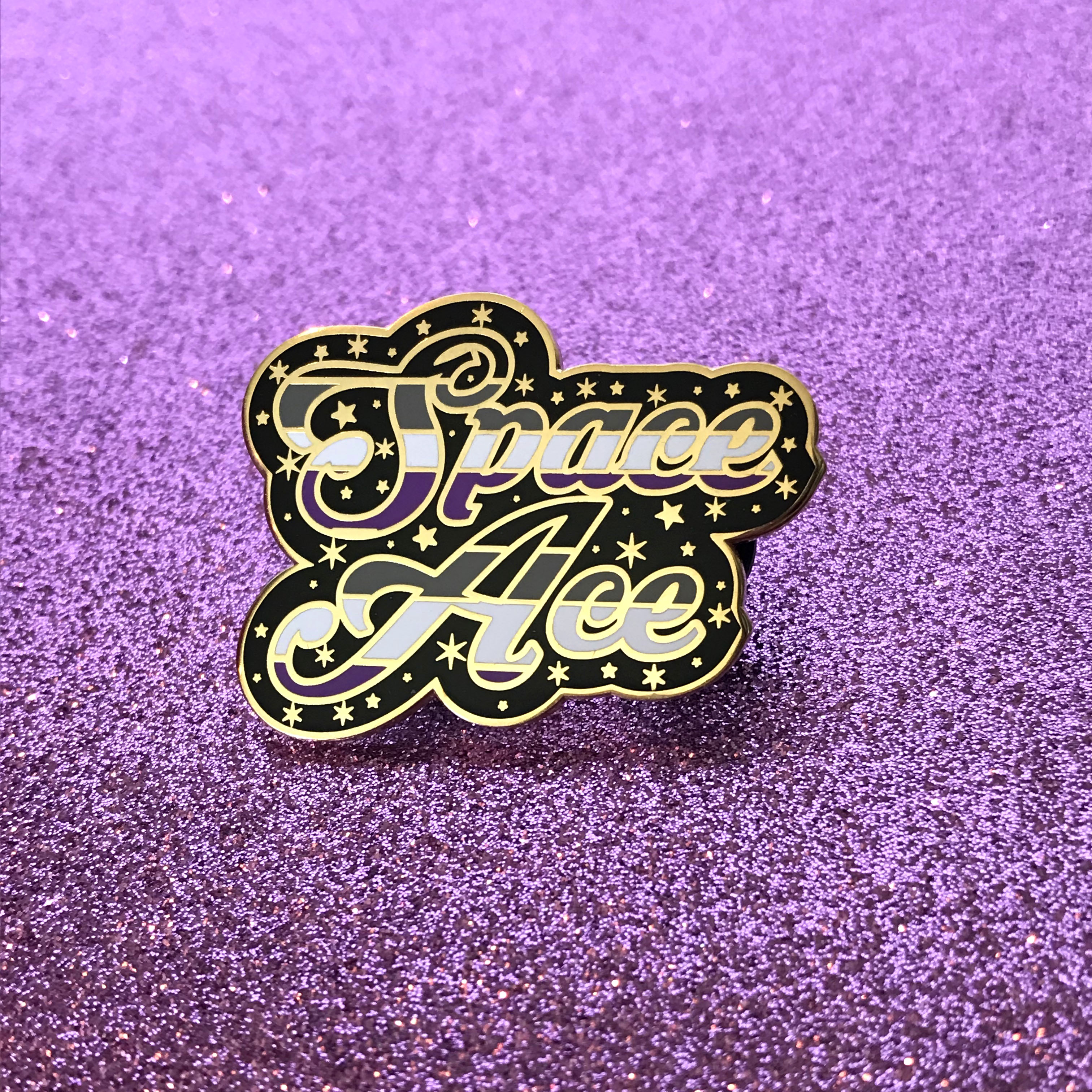 Pride In Space Enamel Pin: Space Ace sold by Shelby Wolf Designs on Storenvy pride-in-space-enamel-pin-space-ace-sold-by-shelby-wolf-designs-on-storenvy
