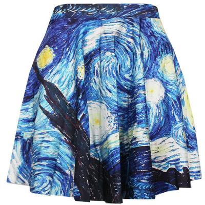 Starry night skirt