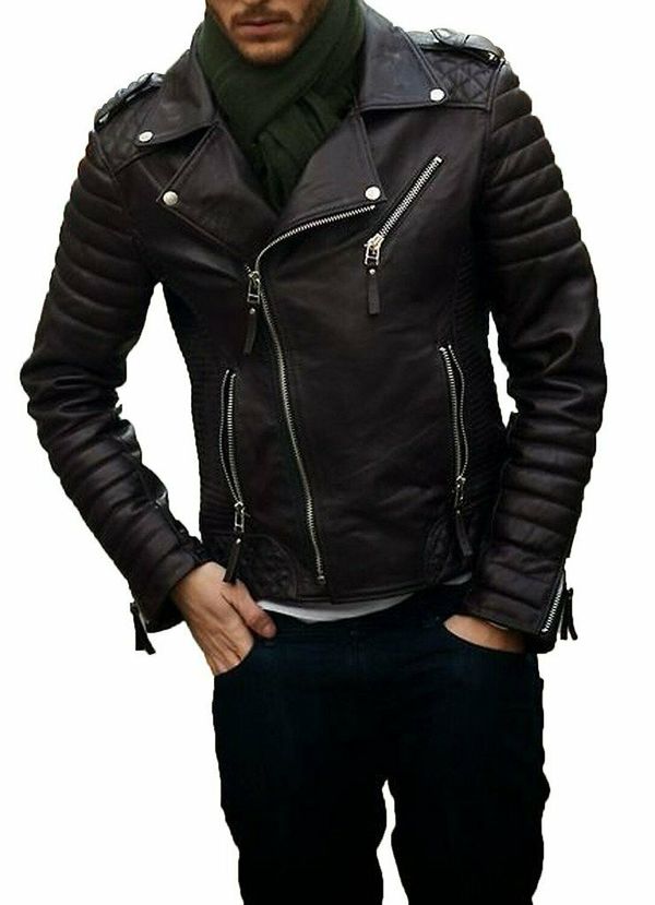 New Men Quilted Leather Jacket 100% Genuine Soft Cowhide Biker Bomber jacket · Leatherworld2014 · Online Store Powered by Storenvy New Men Quilted Leather Jacket 100% Genuine Soft Cowhide Biker Bomber jacket · Leatherworld2014 · Online Store Powered by Storenvy