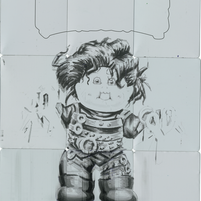 Edgy eddie  / dull joel 9 plate puzzle sets