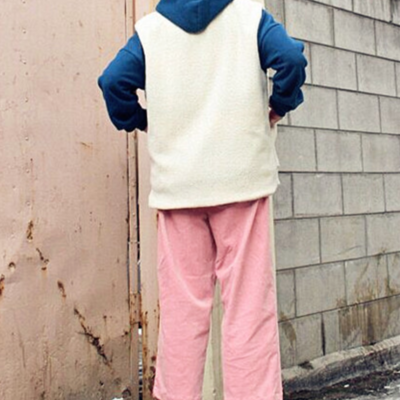 Retro corduroy pants