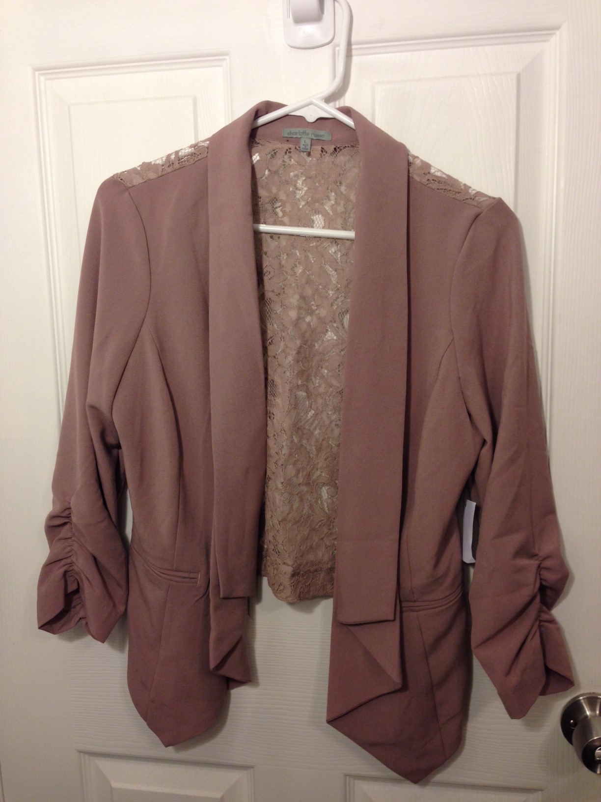 charlotte russe red jacket