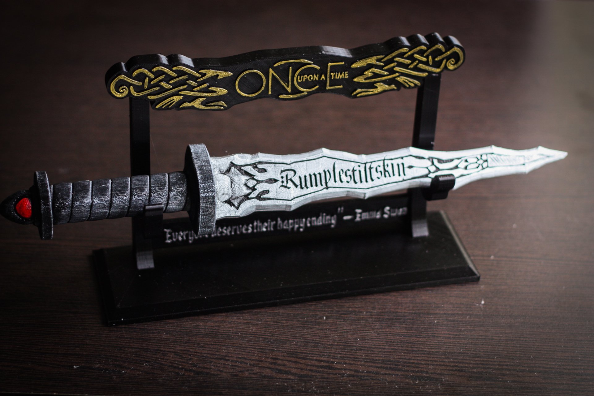 Dark One Dagger Customizable Name Personalised Rumpelstiltskin